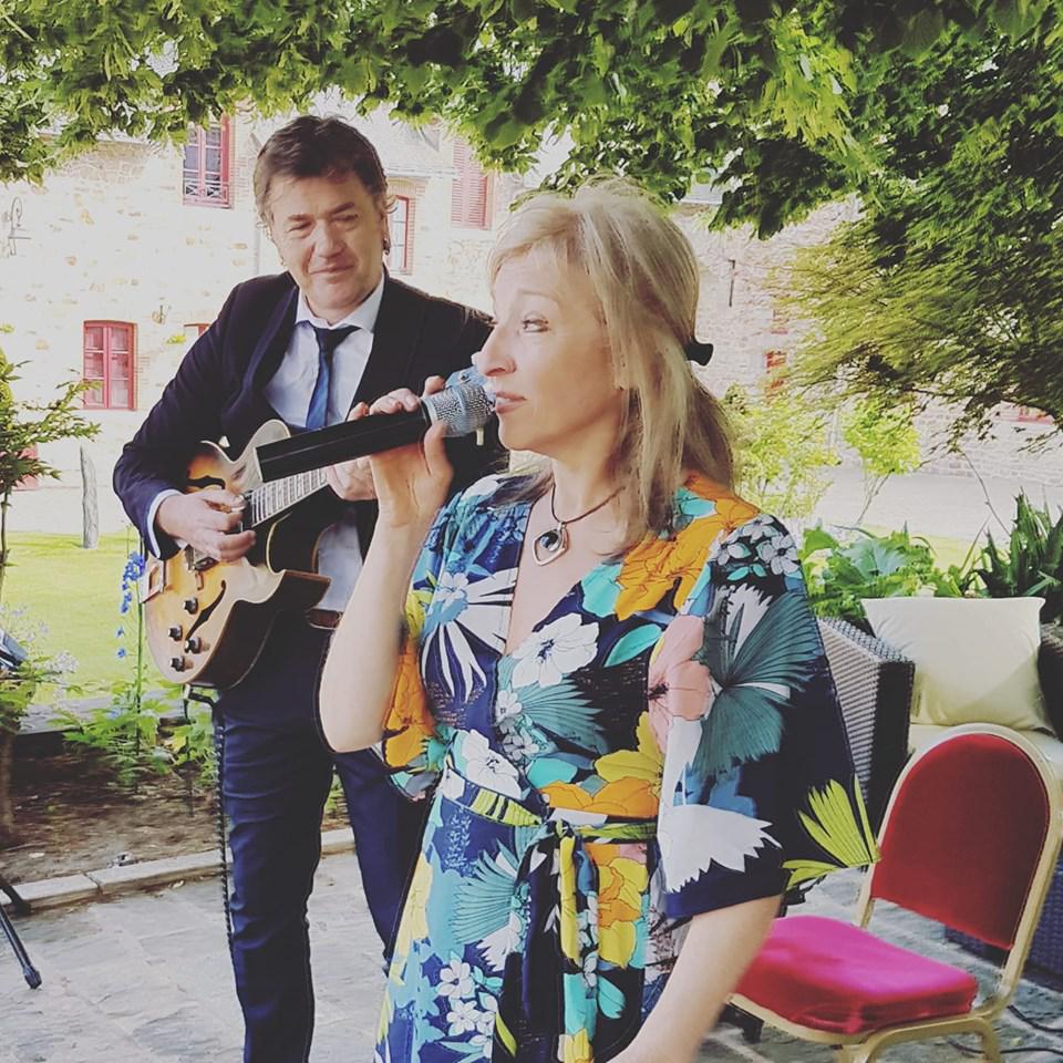 Samedi 25 mai 2019, les groupes LADY SWING TRIO et ONLY NEW JAZZ BAND étaient au Domaine de la Bretesche à Missillac (44), pour l'animation d'un cocktail de mariage !