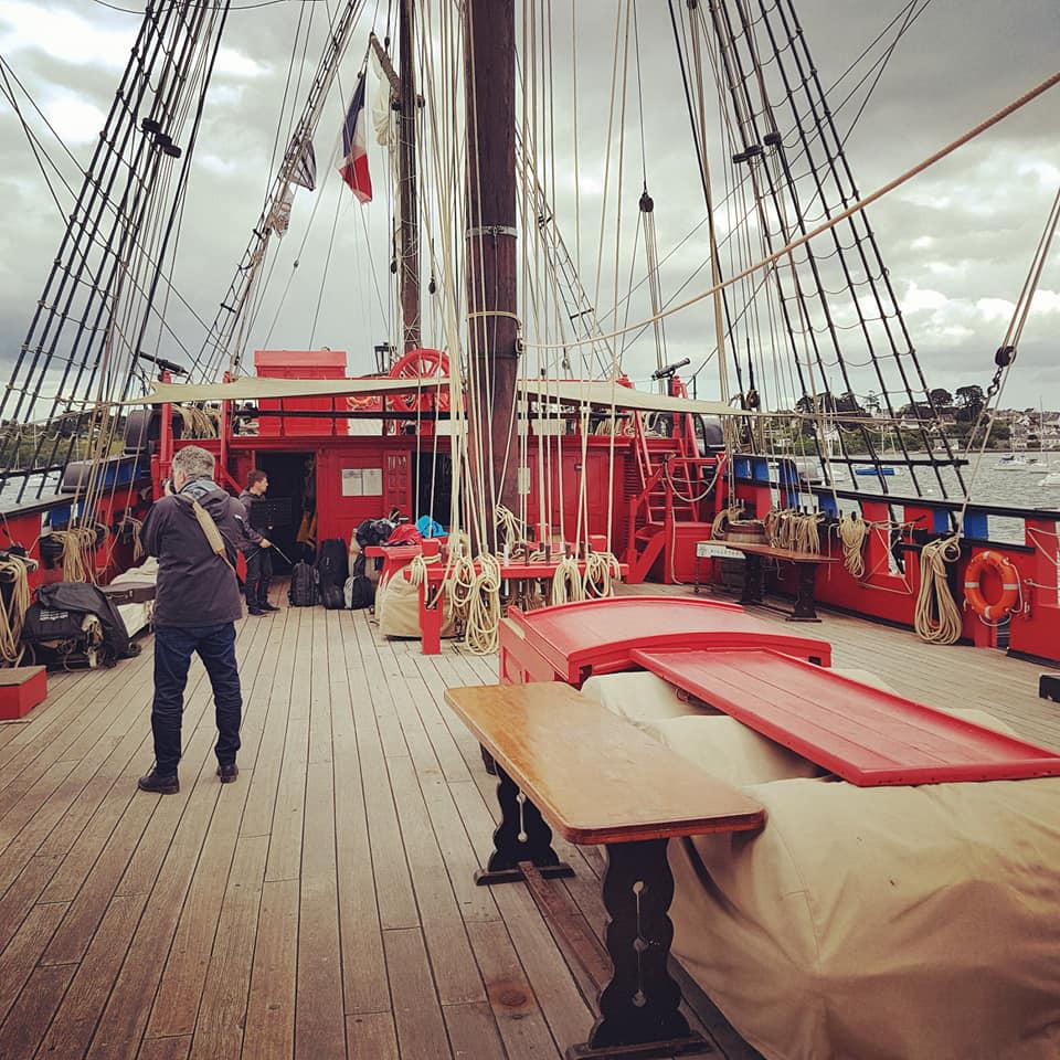 Mardi 28 mai 2019, le groupe SAMOVAR SWING QUARTET était à bord de L'Etoile du Roy sur le Golfe du Morbihan (56), dans le cadre d'un après-midi croisière/musique/cocktail pour l'entreprise OMNI RAISE !