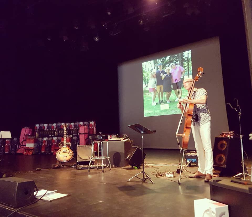 Samedi 29 juin 2019, le groupe LADY SWING TRIO était en concert à l'Espace Culturel Le Champilambart à Vallet (44) !
