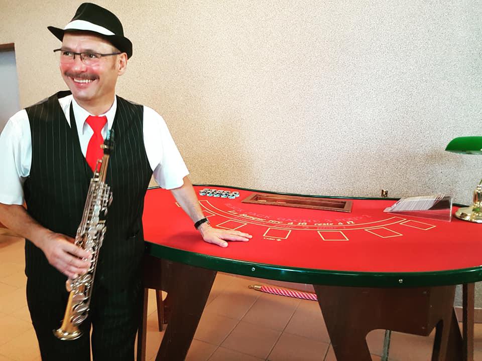 Jeudi 04 juillet 2019, le groupe ONLY NEW JAZZ BAND était en formule Trio à La Fleuriaye à Carquefou (44), pour une soirée d'entreprise !