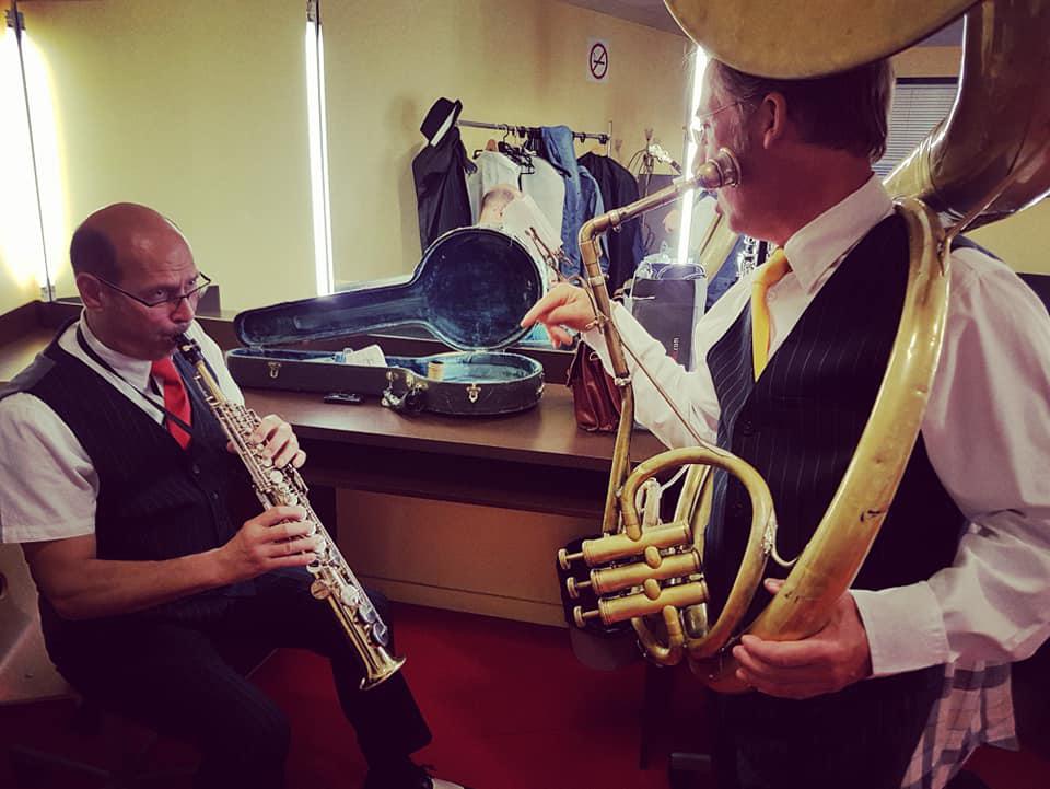 Vendredi 05 juillet 2019, le groupe ONLY NEW JAZZ BAND était en formule Trio à la salle l'Odyssée à Orvault (44), pour l'animation musicale du cocktail dînatoire de la coopérative Ligartis !