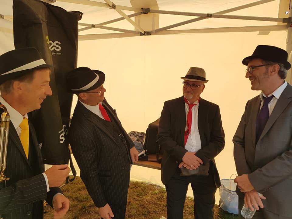 Mercredi 31 juillet 2019, le groupe ONLY NEW JAZZ BAND était en concert (en formule Quintet) au Parc des Prés Valet à St-Georges-d'Oléron (17), dans le cadre du Festival Océanophonies !