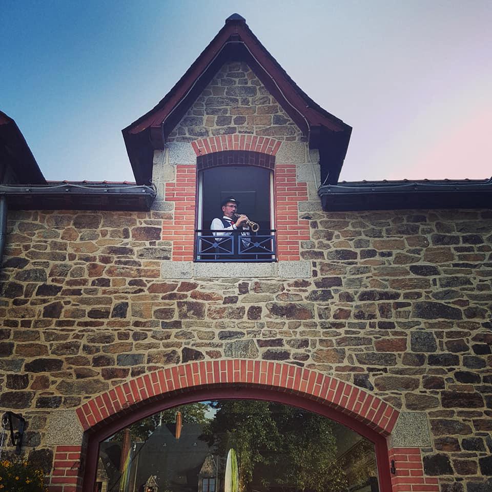 Mardi 20 août 2019, le groupe ONLY NEW JAZZ BAND était en formule Duo au Club House du domaine de la Bretesche à Missillac (44) !