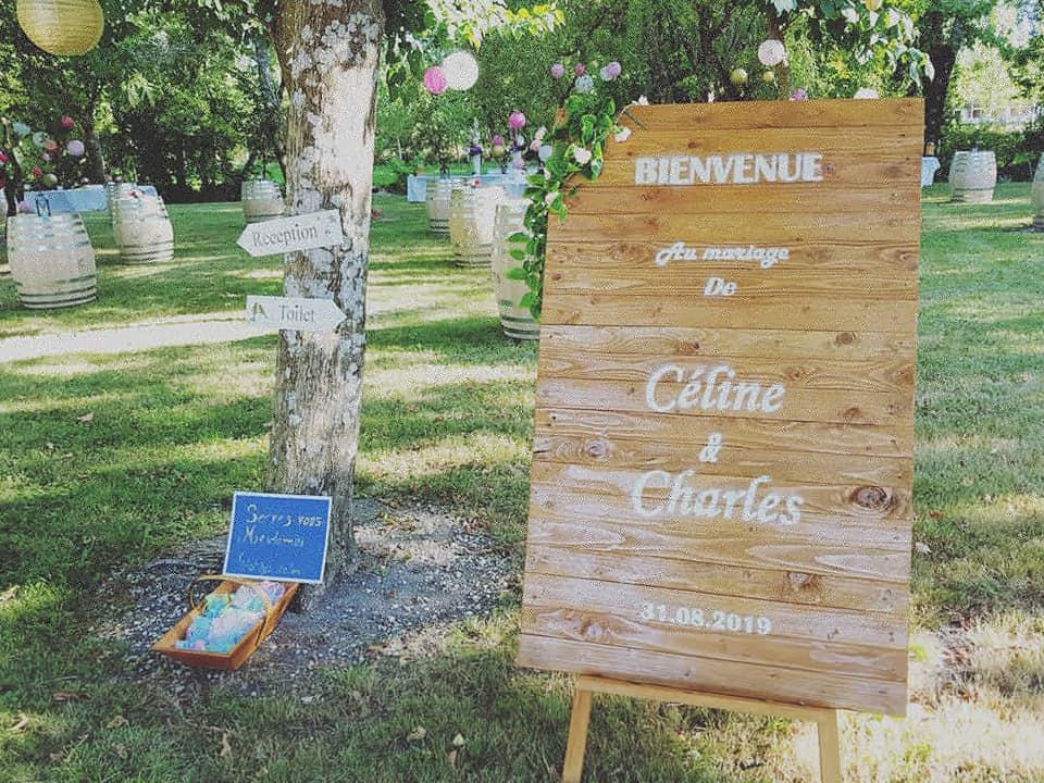 Samedi 31 août 2019, le groupe ONLY NEW JAZZ BAND était en formule Trio à Salles-d'Angles (16), pour l'animation du mariage de Céline et Charles !