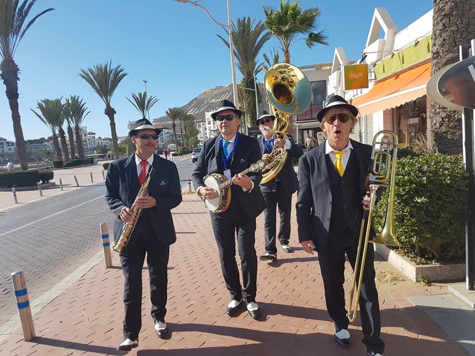 Anmoggar N' Jazz / Jour 4 : ONLY NEW JAZZ BAND en matinée au Souk El Had d'Agadir et de 16h à 19h sur 2 autres sites d'Agadir (Place Agora et le Village du Festival) ! Ce soir, Wajdi Riahi Quintet (20h00) et Pierre Durand Quartet (21h45) à la salle Brahim Radi.