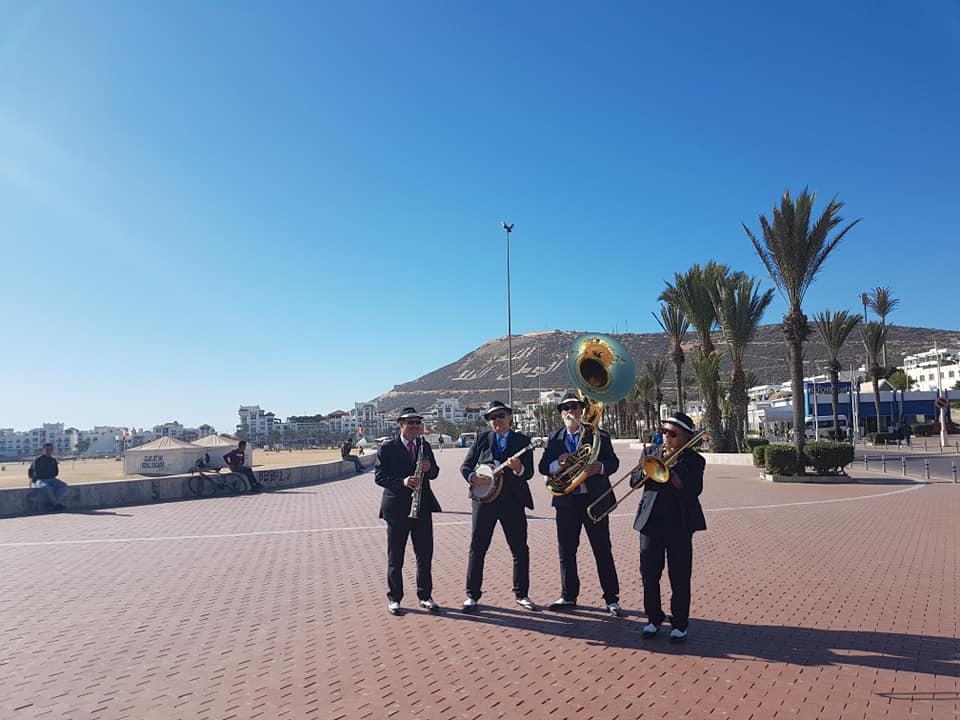 Anmoggar N' Jazz / Jour 4 : ONLY NEW JAZZ BAND en matinée au Souk El Had d'Agadir et de 16h à 19h sur 2 autres sites d'Agadir (Place Agora et le Village du Festival) ! Ce soir, Wajdi Riahi Quintet (20h00) et Pierre Durand Quartet (21h45) à la salle Brahim Radi.