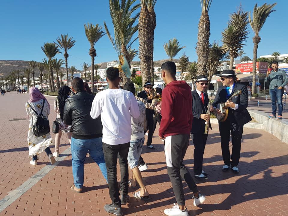 Anmoggar N' Jazz / Jour 4 : ONLY NEW JAZZ BAND en matinée au Souk El Had d'Agadir et de 16h à 19h sur 2 autres sites d'Agadir (Place Agora et le Village du Festival) ! Ce soir, Wajdi Riahi Quintet (20h00) et Pierre Durand Quartet (21h45) à la salle Brahim Radi.