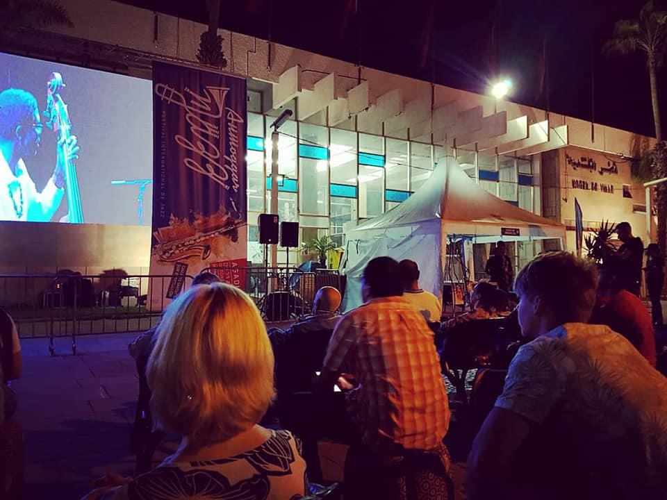 Anmoggar N' Jazz / Jour 5 : ONLY NEW JAZZ BAND en concert de 18h à 19h sur la scène du Village du Festival, avec en invité Youness Lachguar ! Ce soir, Jorge Pardo Quartet (20h00) et Hailey Tuck Quintet (21h45) à la salle Brahim Radi.