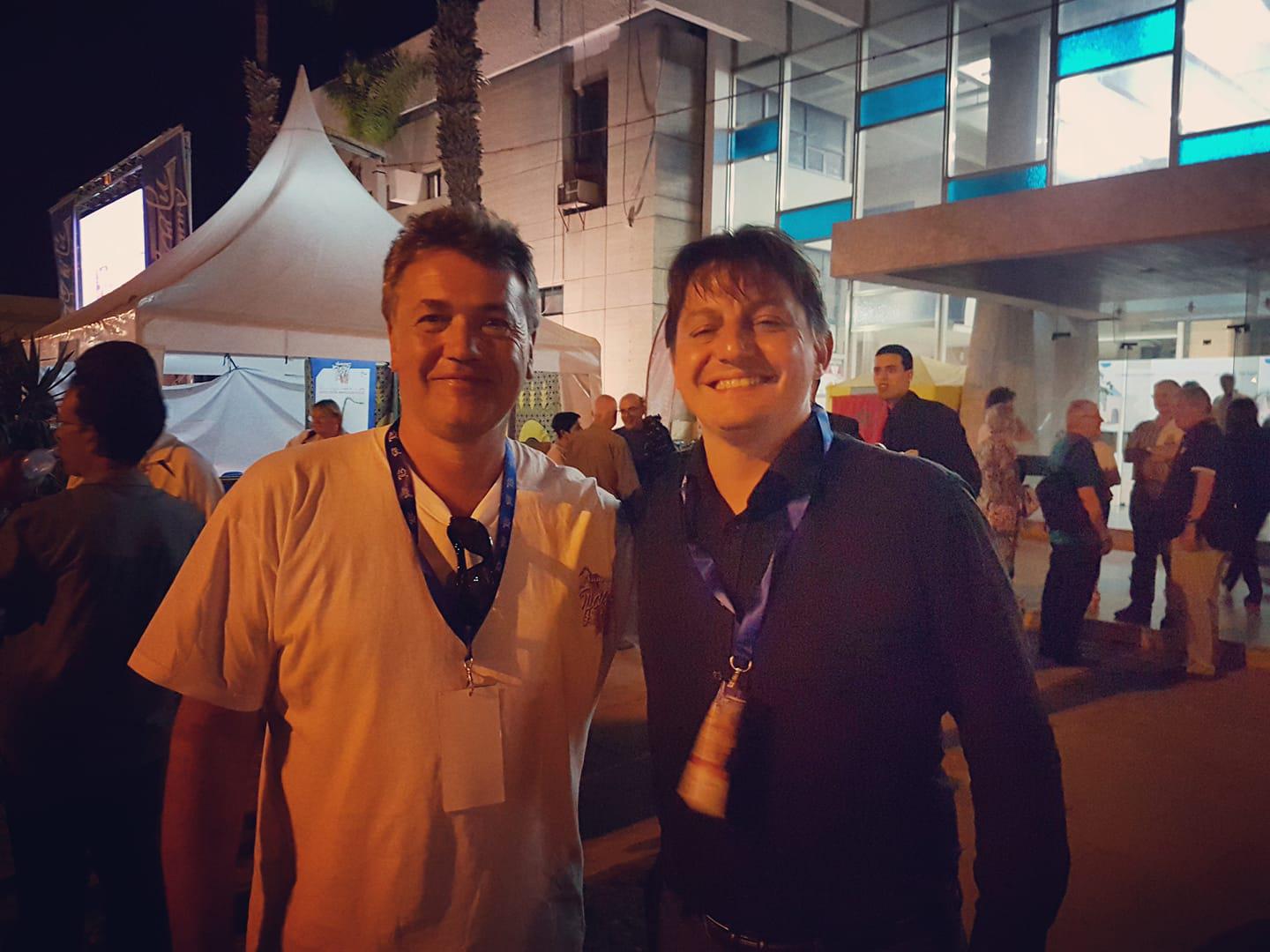 Anmoggar N' Jazz / Jour 7 : Ravi d'avoir croisé ce soir l'immense guitariste Hugo Lippi à la sortie de son concert en trio avec Eric Legnini et Thomas Bramerie !!!