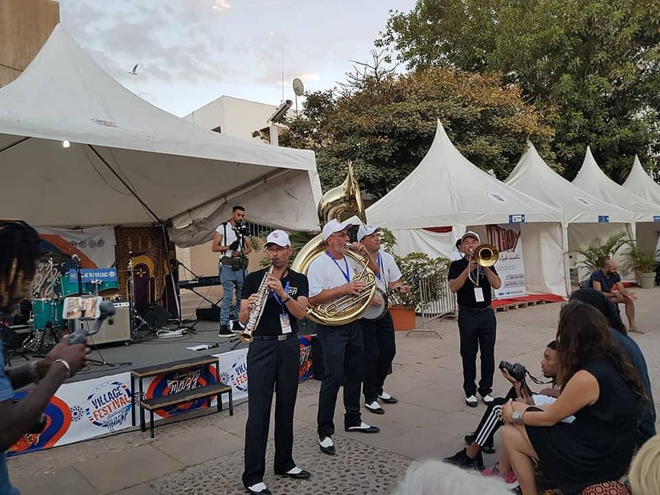 Anmoggar N' Jazz / Jour 7 : Dernière journée et 2 derniers passages pour ONLY NEW JAZZ BAND (à 17h à l'hôtel Kenzi Europa et à 18h30 au Village du Festival) ! Ce soir, Eric Legnini Trio (19h30) et &#34;Odyssée 808&#34; (21h30) à la salle Brahim Radi.