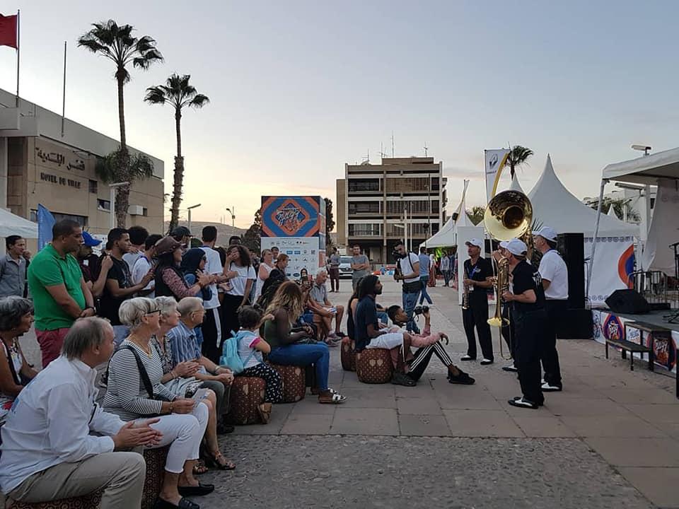 Anmoggar N' Jazz / Jour 7 : Dernière journée et 2 derniers passages pour ONLY NEW JAZZ BAND (à 17h à l'hôtel Kenzi Europa et à 18h30 au Village du Festival) ! Ce soir, Eric Legnini Trio (19h30) et &#34;Odyssée 808&#34; (21h30) à la salle Brahim Radi.