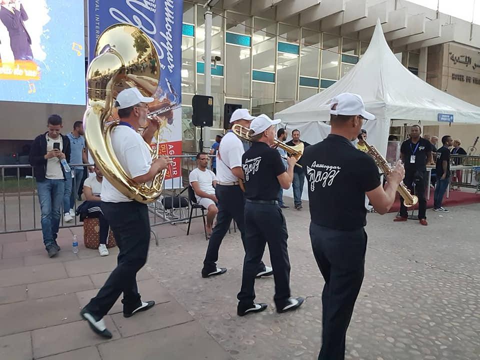 Anmoggar N' Jazz / Jour 7 : Dernière journée et 2 derniers passages pour ONLY NEW JAZZ BAND (à 17h à l'hôtel Kenzi Europa et à 18h30 au Village du Festival) ! Ce soir, Eric Legnini Trio (19h30) et &#34;Odyssée 808&#34; (21h30) à la salle Brahim Radi.