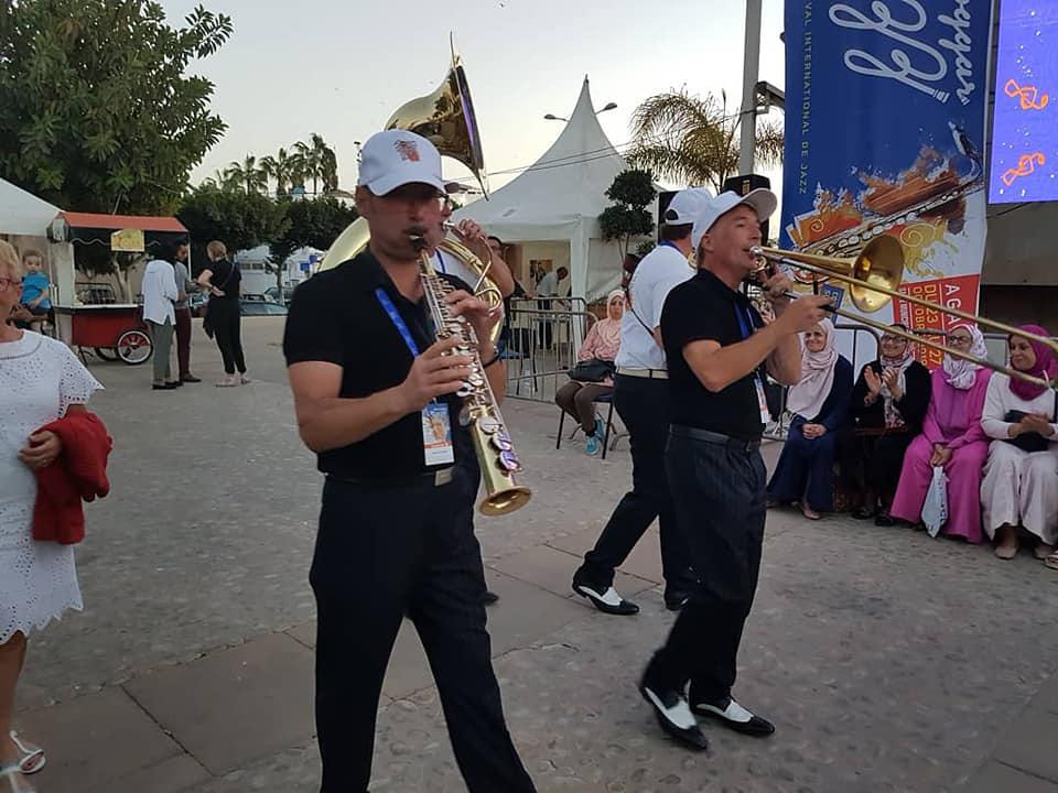 Anmoggar N' Jazz / Jour 7 : Dernière journée et 2 derniers passages pour ONLY NEW JAZZ BAND (à 17h à l'hôtel Kenzi Europa et à 18h30 au Village du Festival) ! Ce soir, Eric Legnini Trio (19h30) et &#34;Odyssée 808&#34; (21h30) à la salle Brahim Radi.