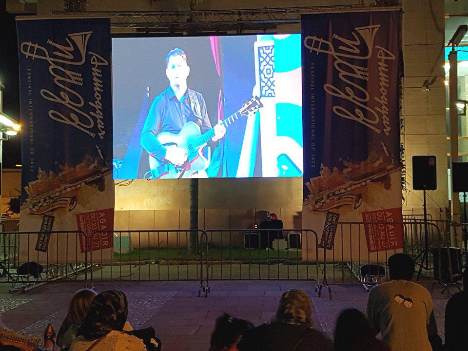 Anmoggar N' Jazz / Jour 7 : Dernière journée et 2 derniers passages pour ONLY NEW JAZZ BAND (à 17h à l'hôtel Kenzi Europa et à 18h30 au Village du Festival) ! Ce soir, Eric Legnini Trio (19h30) et &#34;Odyssée 808&#34; (21h30) à la salle Brahim Radi.