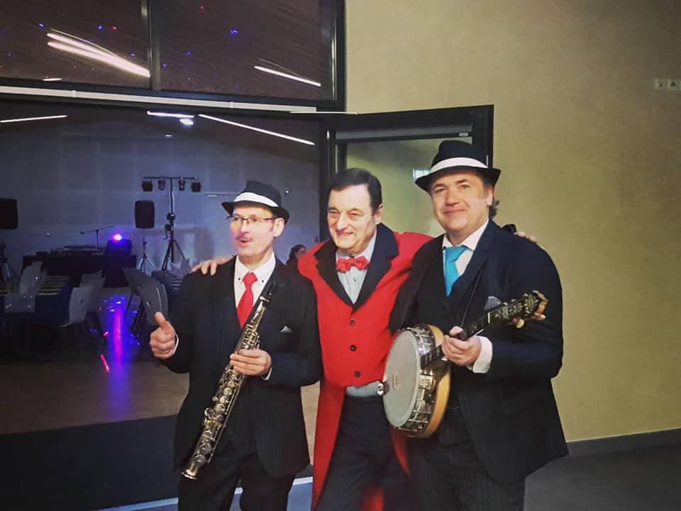 Samedi 22 février 2020, le groupe ONLY NEW JAZZ BAND était en formule Duo à St-léger-sous-Cholet (49), pour une soirée d'anniversaire (les 70 ans de Serge B.) !