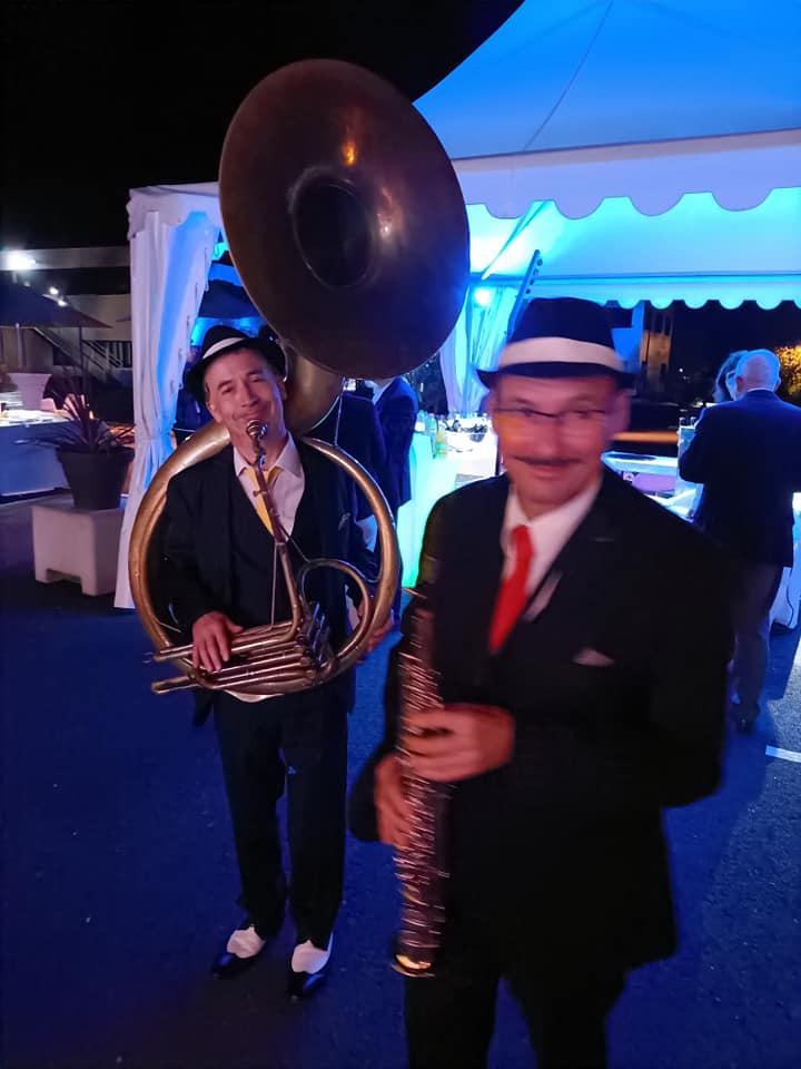 Jeudi 16 septembre 021, &#34;Dixieland Party&#34; avec le groupe ONLY NEW JAZZ BAND pour l'inauguration des nouveaux locaux de la société ACCIOR à La Roche-sur-Yon !