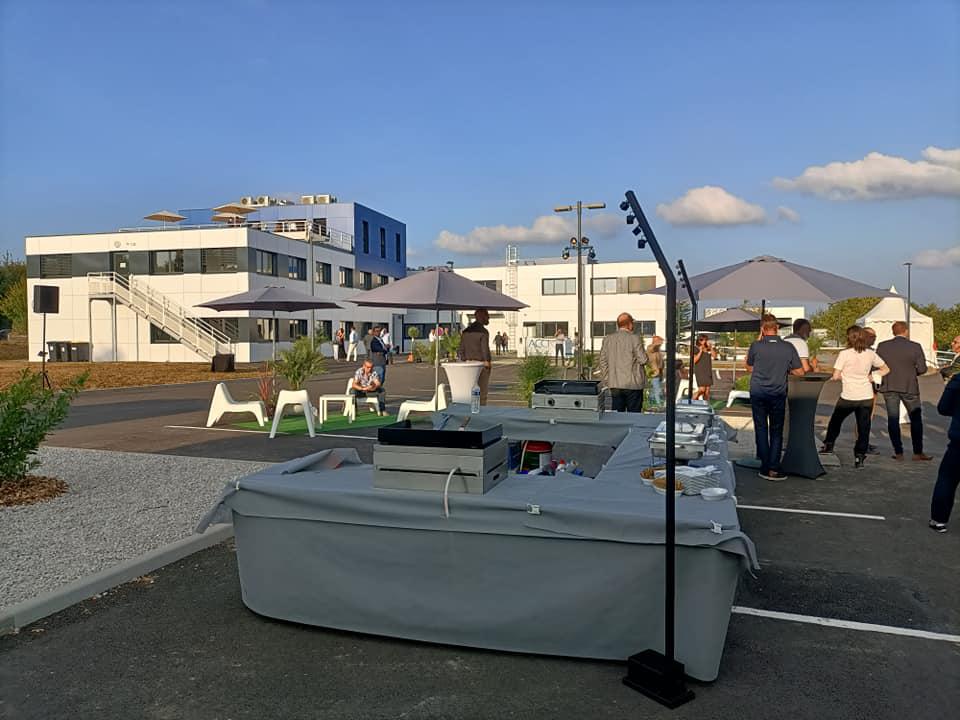 Jeudi 16 septembre 2021, &#34;Dixieland Party&#34; avec le groupe ONLY NEW JAZZ BAND pour l'inauguration des nouveaux locaux de la société ACCIOR à La Roche-sur-Yon !