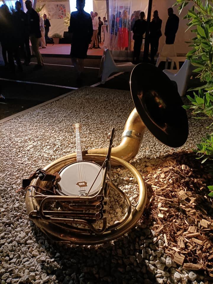 Jeudi 16 septembre 2021, &#34;Dixieland Party&#34; avec le groupe ONLY NEW JAZZ BAND pour l'inauguration des nouveaux locaux de la société ACCIOR à La Roche-sur-Yon !