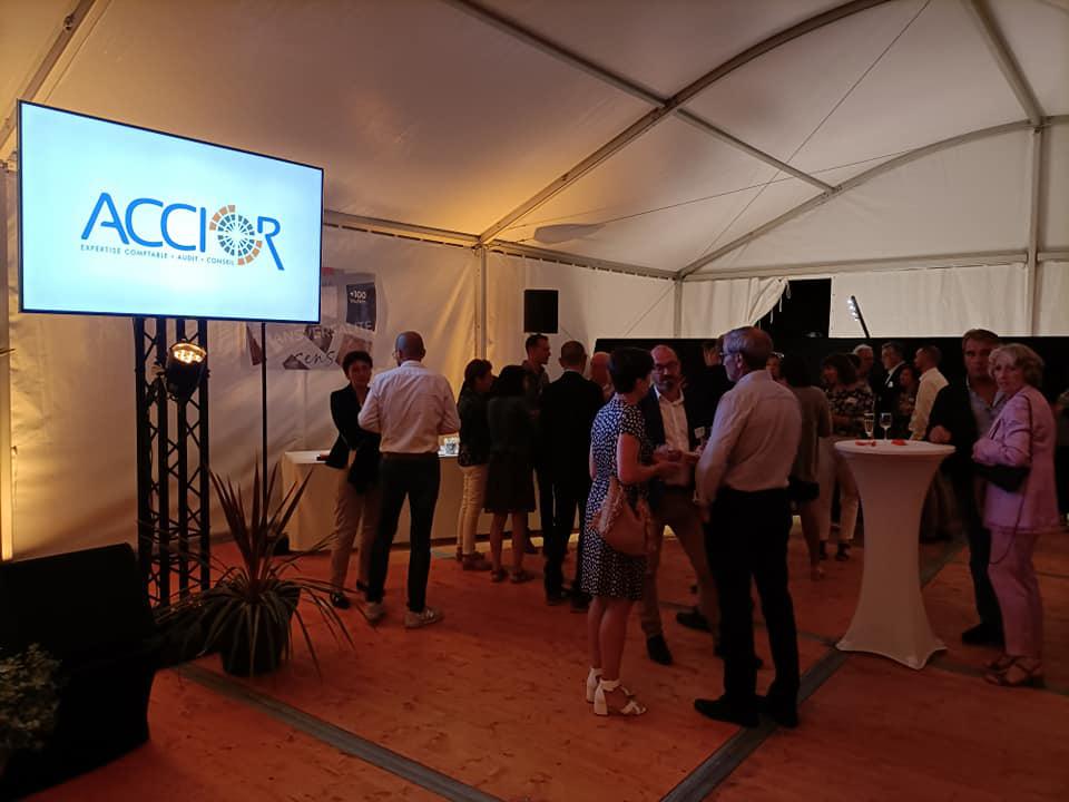 Jeudi 16 septembre 2021, &#34;Dixieland Party&#34; avec le groupe ONLY NEW JAZZ BAND pour l'inauguration des nouveaux locaux de la société ACCIOR à La Roche-sur-Yon !