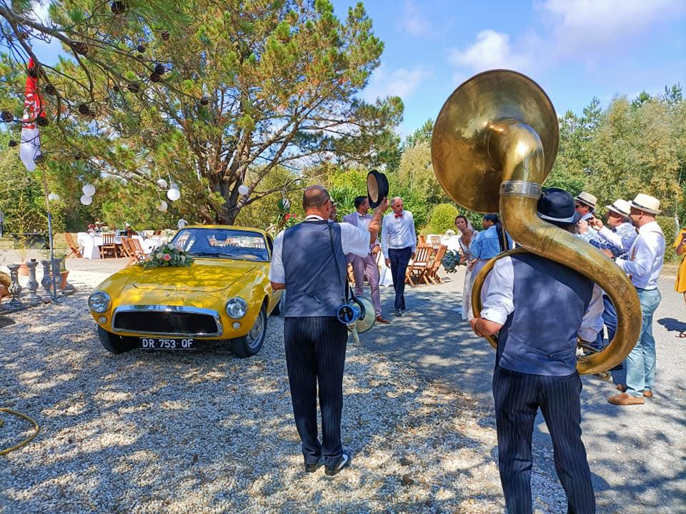 Samedi 04 septembre 2021, le grpupe ONLY NEW JAZZ BAND était en formule Trio au Château d'Olonne ☀️, pour l'animation du mariage de Laëtitia et Paul 
