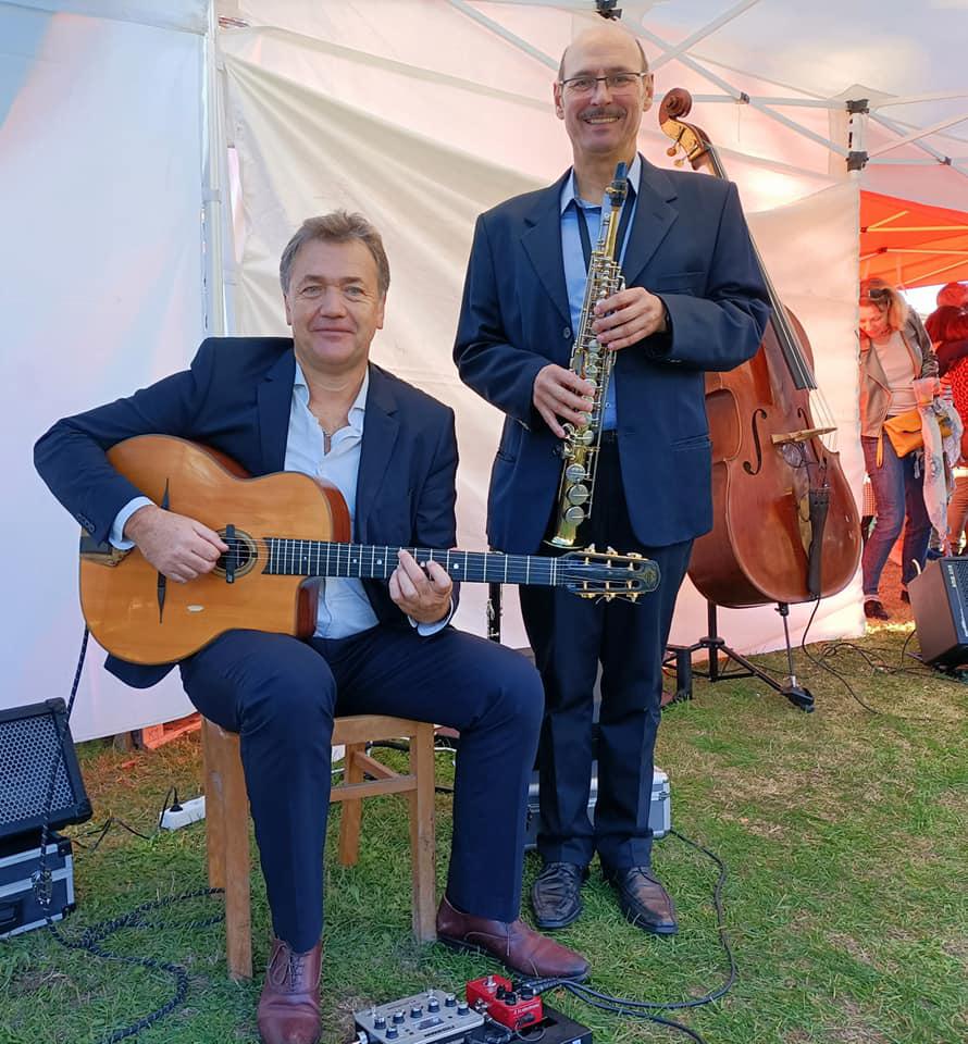 Samedi 16 octobre 2021, le groupe SAMOVAR SWING TRIO était à Vicq-sur-Gartempe (86) pour l'animation d'un anniversaire !