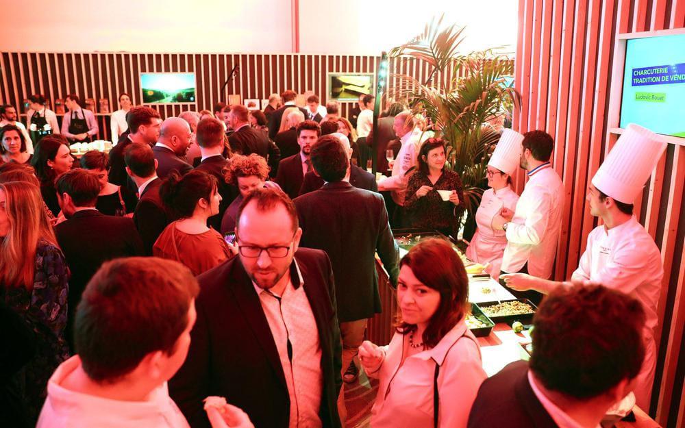 Mardi 22 mars 2022, le groupe ONLY NEW JAZZ BAND était en formule 4tet à l'Hotel Chais Monnet, Cognac (16), pour animer la soirée du palmarès 2022 du Guide Michelin !