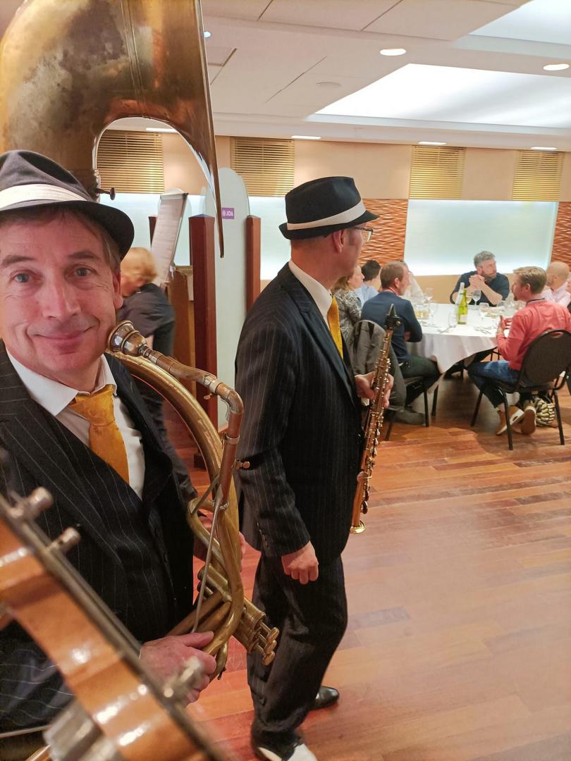 Jeudi 24 mars 2022, le groupe ONLY NEW JAZZ BAND était en formule Trio au Casino Joa de St-Brévin-les-Pins (44), pour animer la soirée de l'entreprise REXEL !