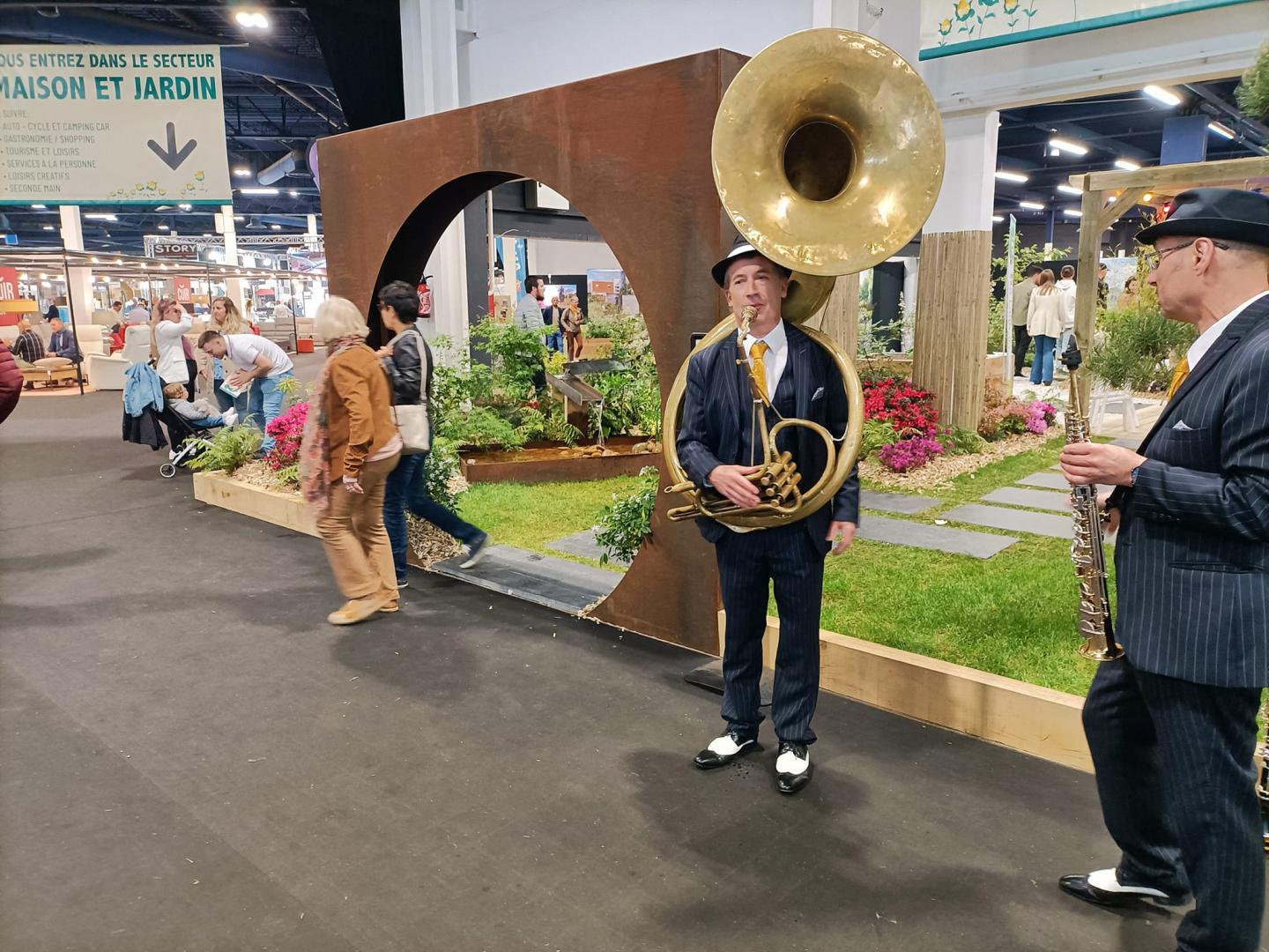 Dimanche 24 avril 2022, le groupe ONLY NEW JAZZ BAND était en formule Trio au Parc des Expositions à Angers de 16h à 19h, dans le cadre de la Foire d'Angers 2022 !