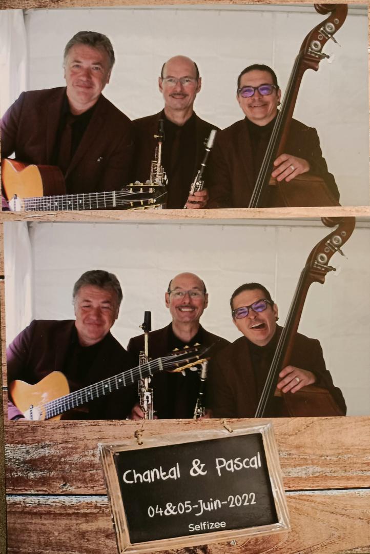 Samedi 04 juin 2022, le groupe SAMOVAR SWING TRIO était à Janzé (35), pour l'animation d'un anniversaire (60 ans) !