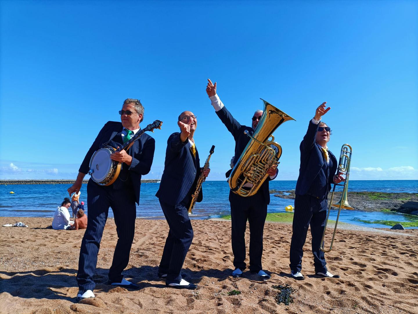 Dimanche 05 juin 2022, le groupe ONLY NEW JAZZ BAND était en formule 4tet à Saint-Gilles-Croix-de-Vie (85), dans le cadre de la 38ème édition du Festival ST JAZZ SUR VIE !