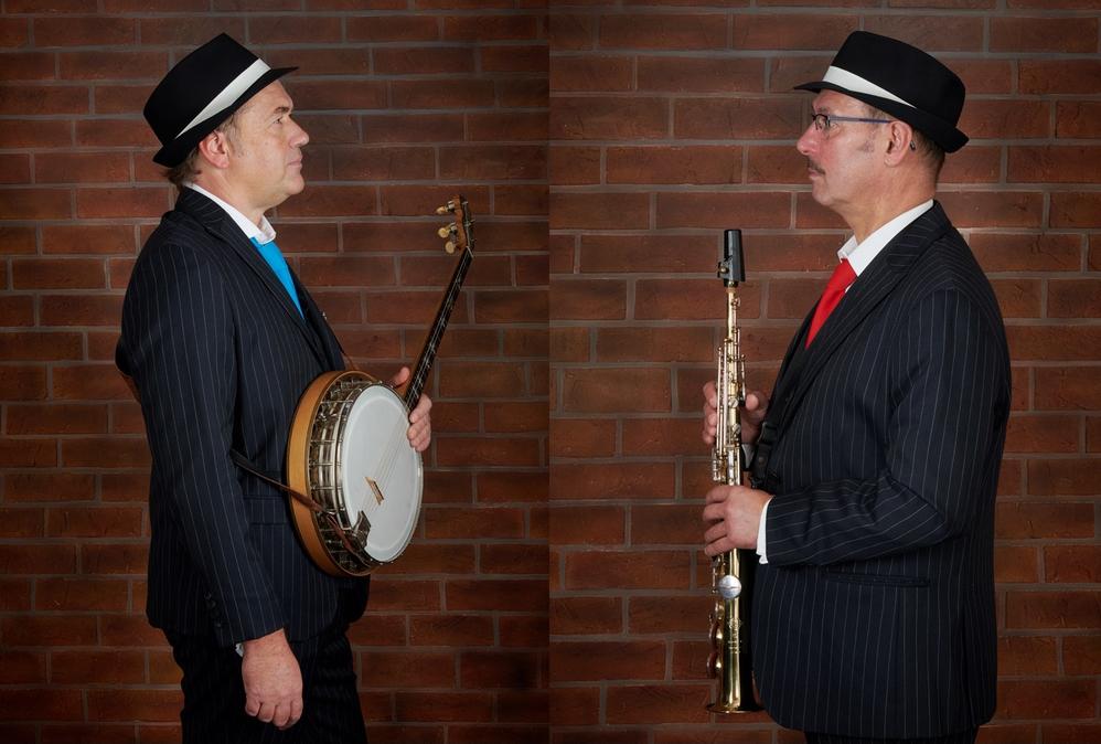 Samedi 03 septembre 2022, le groupe ONLY NEW JAZZ BAND était en formule Duo aux Pépinières Laurentaises à Mauges-sur-Loire (49), pour un cocktail de mariage !