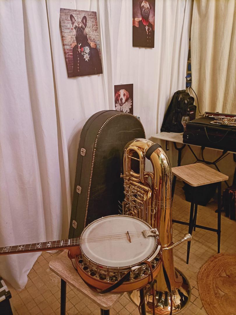 Jeudi 17 novembre 2022, le groupe G. FOUILLET TRIO était au Bar à Vins &#34;Millésimes &#38; Gourmandises&#34; à Legé (44), pour la fête du Beaujolais Nouveau !