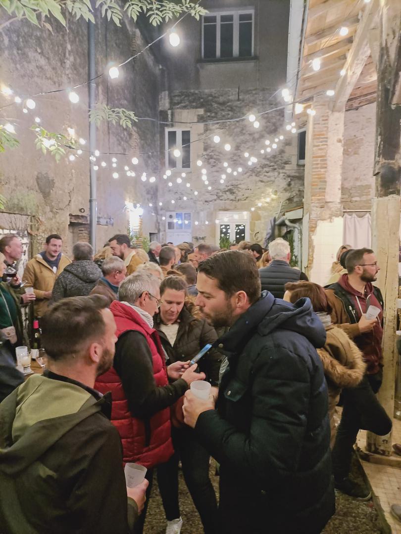 Jeudi 17 novembre 2022, le groupe G. FOUILLET TRIO était au Bar à Vins &#34;Millésimes &#38; Gourmandises&#34; à Legé (44), pour la fête du Beaujolais Nouveau !