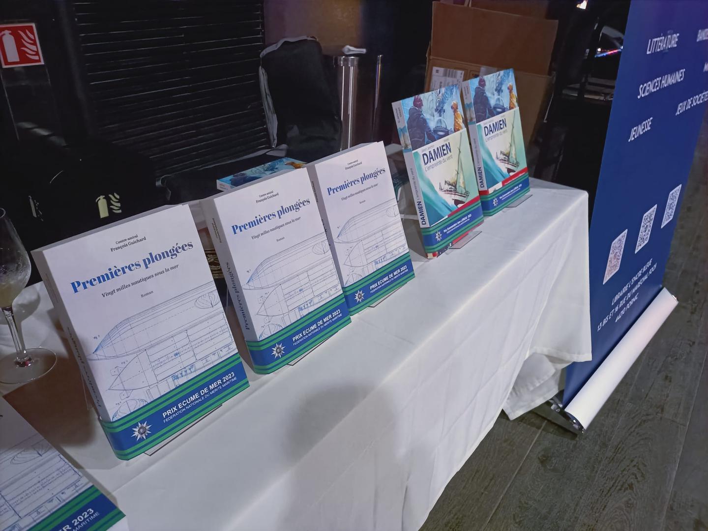 Vendredi 05 mai 2023, le groupe SAMOVAR SWING était en formule Duo au Casino de Pornic (44), pour une soirée remise de prix littéraire par la Fédération Nationale du Mérite Maritime !