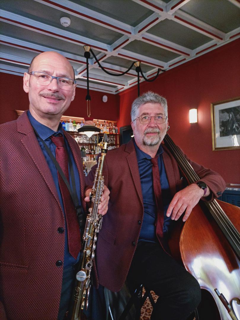 Samedi 13 mai 2023 (soir), le groupe SAMOVAR SWING TRIO était à L'Hôtel Saint-Christophe, à La Baule-Escoublac (44) !