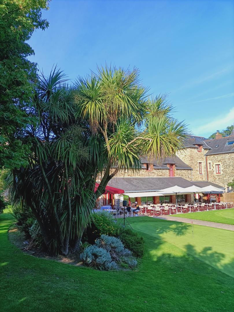 Mardi 08 août 2023, le groupe ONLY NEW JAZZ BAND était en formule Duo au Club House du domaine de la Bretesche à Missillac  !