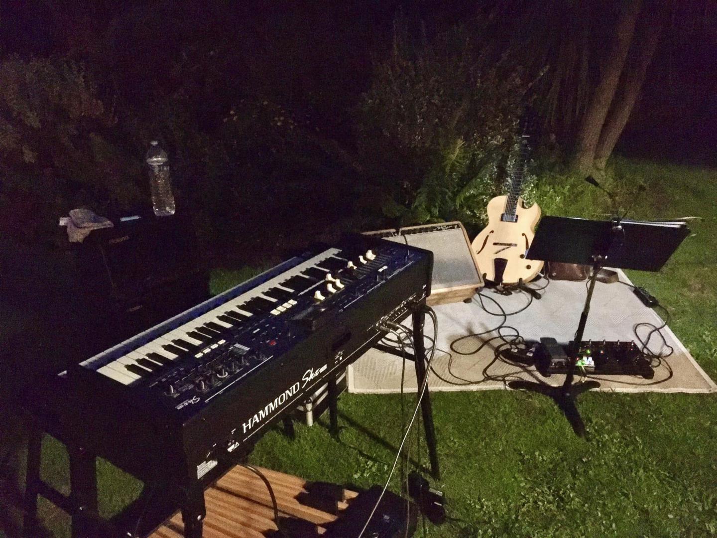 Jeudi 24 août 2023, le groupe GROOVY JAZZ DUO était au Club House du domaine de la Bretesche à Missillac (44) !