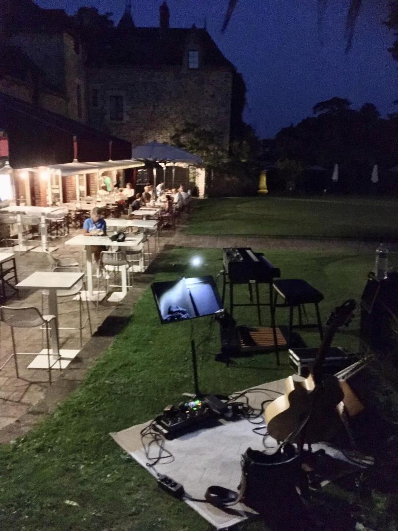 Jeudi 24 août 2023, le groupe GROOVY JAZZ DUO était au Club House du domaine de la Bretesche à Missillac (44) !