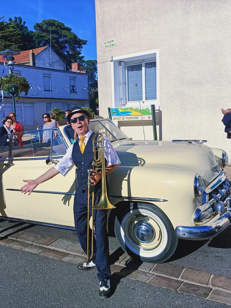 Dimanche 24 septembre 2023, le groupe ONLY NEW JAZZ BAND était en formule 4tet à La Bernerie-en-Retz (44), dans le cadre du festival RETZRODAY 2023 (10ème édition) ! Également au programme de cette édition : Te Becker Trio, Jerry Lease, Tony Marlow Trio, The Redcatz, DJ Barbier de sa Ville.