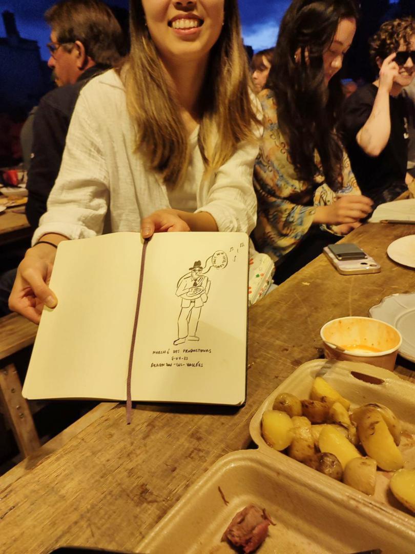 Vendredi 04 août 2023, le groupe ONLY NEW JAZZ BAND était en formule 4tet à Argentonnay (79), pour l’animation d’un marché de Producteurs